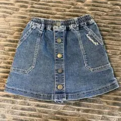 デニムパンツスカート　120