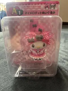 マイメロディ・クロミ 一番くじ フィギュアとバッジセット