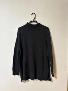 Champion モックネック スウェット ブラック
