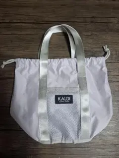 KALDI COFFEE FARM 巾着トートバッグ