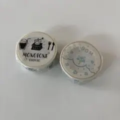 【新品】BGM マスキングテープ 2種セット　箔押しのサムネイル