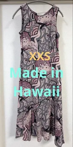 【IOLANI イオラニ】ハワイ製 ハワイ購入 ワンピース XXSのサムネイル