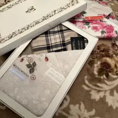 WEDGWOOD&AQUASCUTUM ❣️ハンカチセット　新品未使用