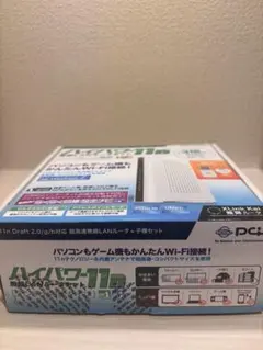PLANEX 無線LANルーター USB子機セット MZK-WNHPU