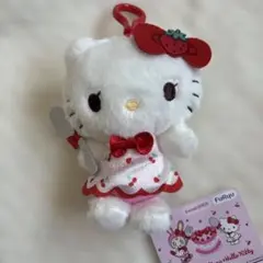 メゾピアノ×ハローキティ くりっぴぃぬいぐるみ ストロベリーチェリー キティのサムネイル