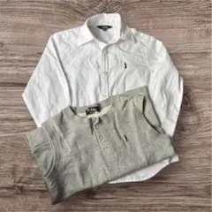 68. EASTBOY 白シャツ　ベスト　セット　フォーマル