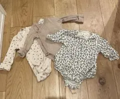 H&M ADORABLES ロンパース 60cm 70cm セット