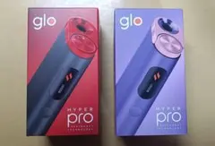 glo HYPER PRO パープル+ルビー・ブラック2台セット