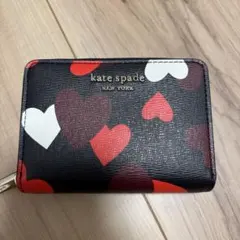 kate spade ハート柄 カードケース