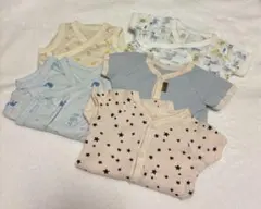 ボディスーツ 前開き 60 UNIQLO他　5枚