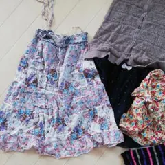 130 グローバルワーク　女の子　雨具　ワンピース