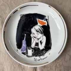 芝田米三 民族衣装の少女 絵皿 希少‼︎ - メルカリ
