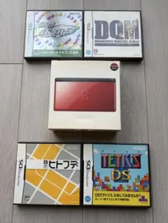 【箱付属品有•外装美品】DS lite クリムゾンブラック （訳あり）