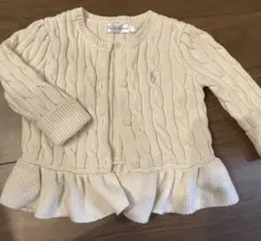 ラルフローレン⭐︎ペプラムカーディガン　9M