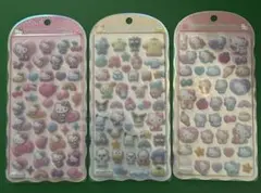 コットンパフィーシール　サンリオセット