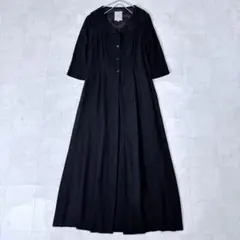 Sybilla シビラ ロングワンピース ブラック AラインM