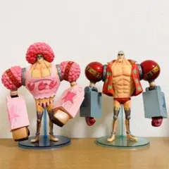 ONE PIECEフランキーフィギュア2体セットバラ売り不可BANDAI