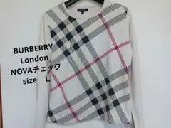BURBERRY LondonNOVAチェック 長袖sizeL