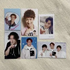 岩本照 TVガイド ミニうちわ チェキ風カード など 切り抜き