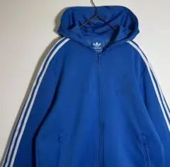 adidasアディダス トレフォイル　ジップアップパーカー　トラックジャケットのサムネイル