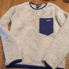 パタゴニア ロス ガトス クルー ボア フリース フリース トップス ベージュ