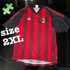 ACミラン adidas 17-18 ホーム　ユニフォーム　ストライプ