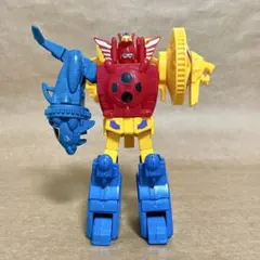ミニプラ 当時もの 忍風戦隊ハリケンジャー轟雷旋風神 メッキ