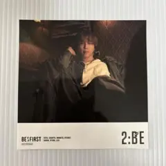 BE:FIRST 2:BE ジャケットサイズステッカー　SHUNTO シュント