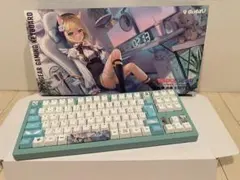 【美品・付属品完備】ぶいすぽ VSPO！GEAR ゲーミングキーボード 胡桃のあ