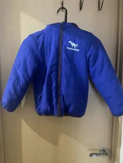 恐竜柄リバーシブルダウンジャケット120cm