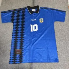【新品未使用】 #10 MARADONAアルゼンチンアウェイ 長袖ユニフォームM 新品未使用】 #10 MARADONAアルゼンチンアウェイ 長袖ユニフォームM