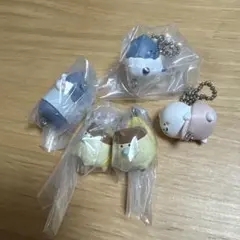 お文具といっしょ つまんでつなげてマスコット キーホルダーセット ばぶんぐ