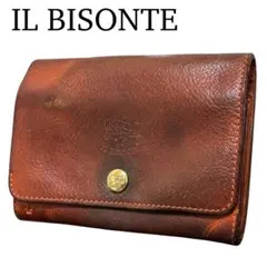 IL BISONTE イルビゾンテ ミディアムウォレット ヌメ革のサムネイル