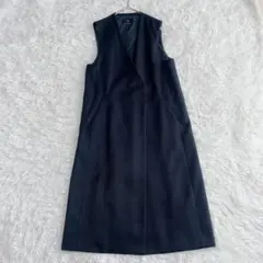 23区 22AW 近年モデル ウールライクカルゼロングジレ 現行タグ 雑誌掲載品