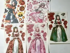 海外作家 人物ステッカー 118枚(おまけで＋数枚つきます)