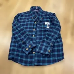 グリーンチェックシャツ104