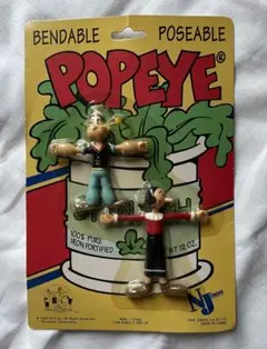 超貴重品 レトロ 1993年製オリーブ・オイル ベンダブルフィギュア