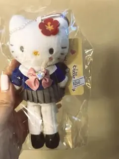 新品未使用 ハローキティ　スタイルアップマスコット　コギャル　制服　足長キティ