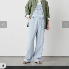 omekashi デニムサロペット　３８サイズのサムネイル