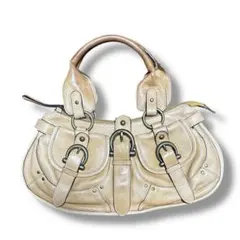 00s archive レザー ハンドバック ギミック y2k モード シティ