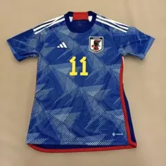 新品/タグ付き】2022 カタールW杯 日本代表 ♯11 久保建英【Lサイズ
