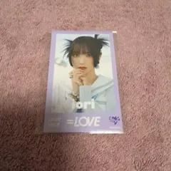 ゆ*た様 ＝LOVE　ミニフォトカード　0313-73