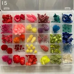 ドライフラワーセット　パーツ　花材　レジン　30種類　ハンドメイド　花びら 15