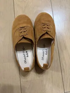 ブラウン スエード フォーマルシューズ