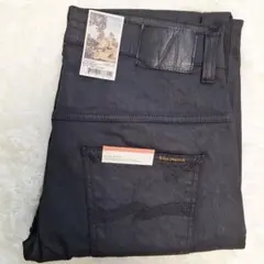 Nudie Jeans THIN FINN BACK 2 BLACK W32のサムネイル