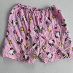 ハローキティ　ピンク　パンツ 95 レトロ　ズボン　サンリオ　キティちゃん　綿のサムネイル