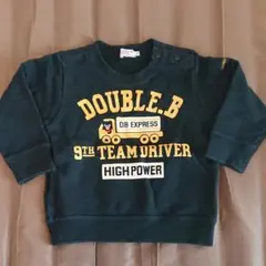 DOUBLE_B トレーナー 90cm