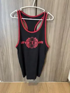 BETTER BODIES タンクトップ ブラック レッドのサムネイル