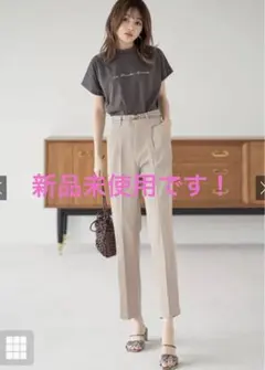 ベージュ カジュアルパンツ