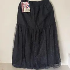 HK WORKS LONDON ブラック チュールスカート M